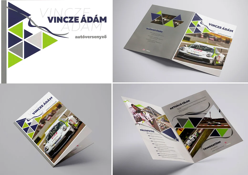 VINCZE ADAM Car Racing brochure
