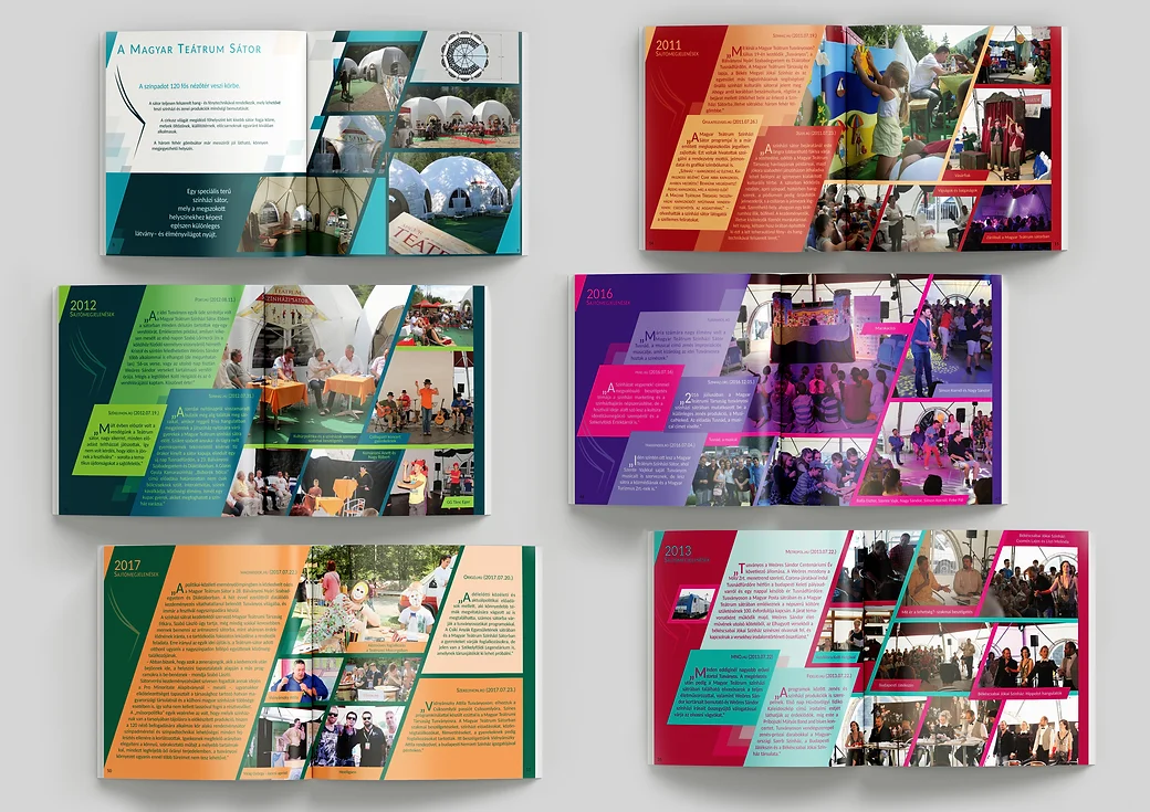 MAGYAR TEÁTRUM catalogue (56 pages)
