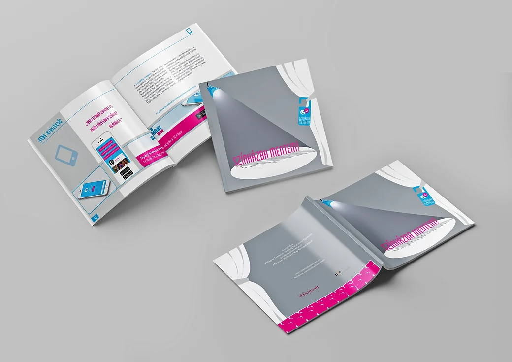 SZÍNHÁZBA MENTEM catalogue (60 pages)