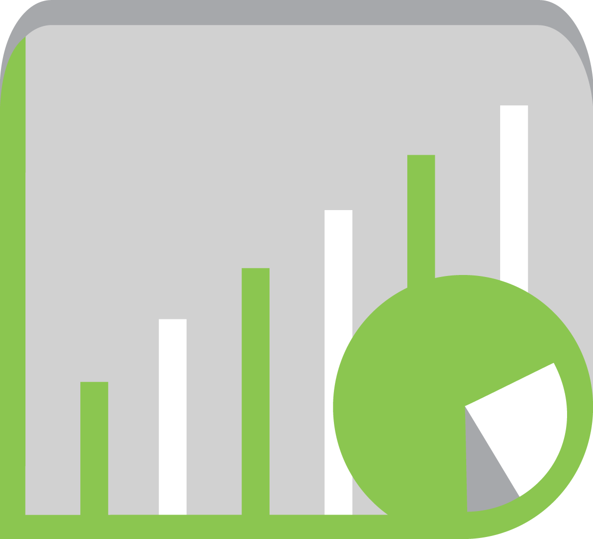Charts pictogram