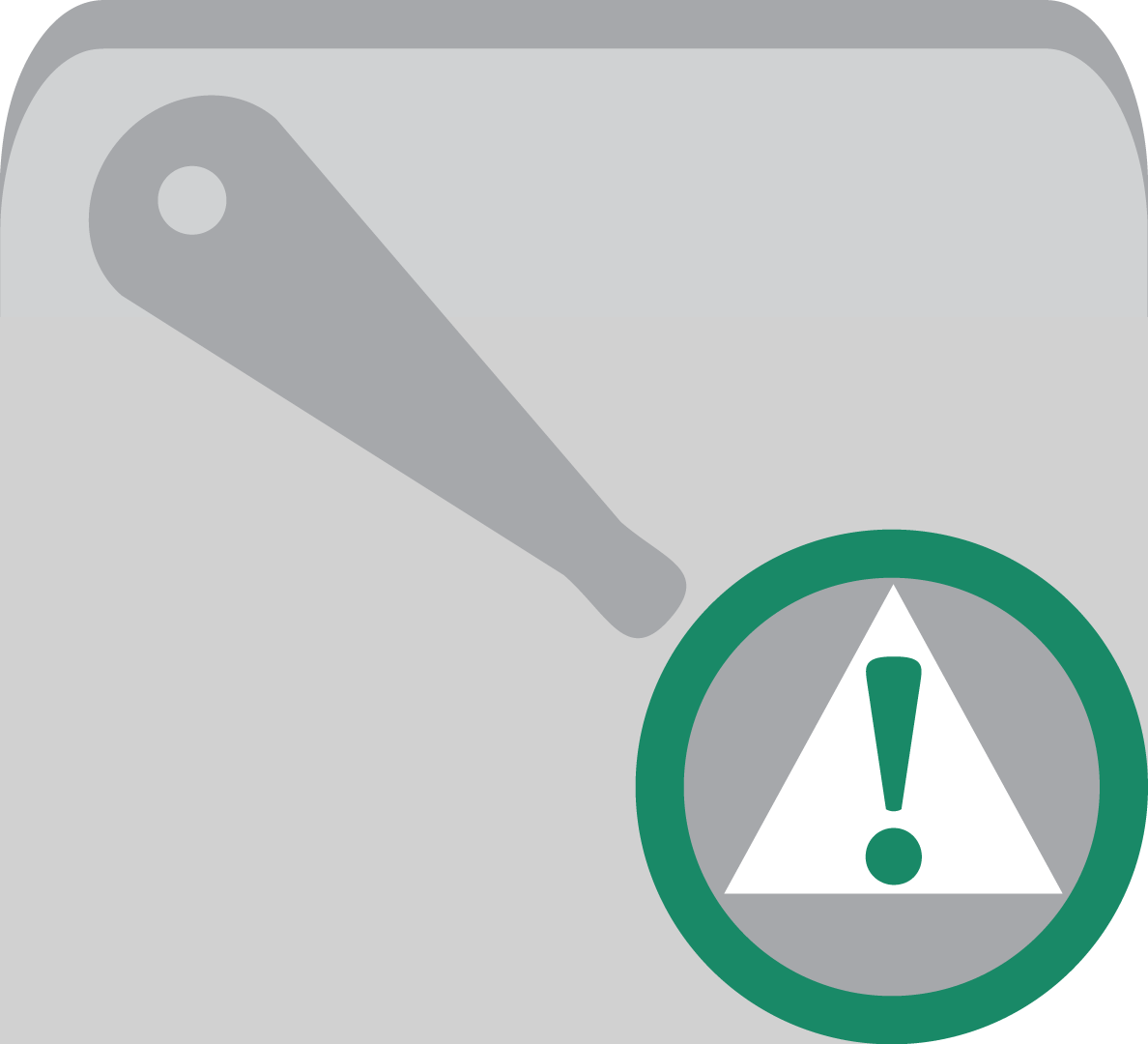 Error protocol pictogram