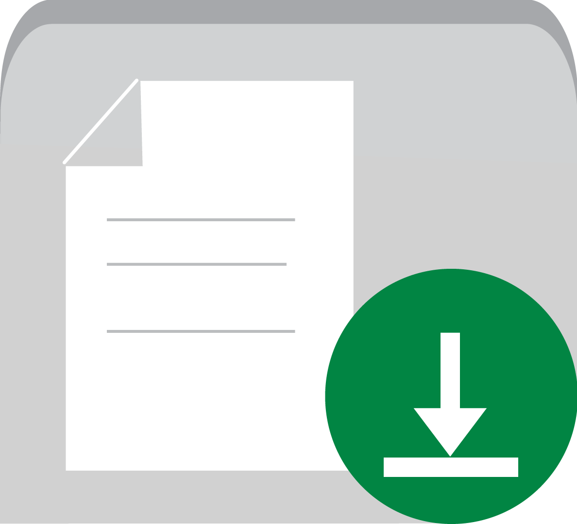 Downloads pictogram