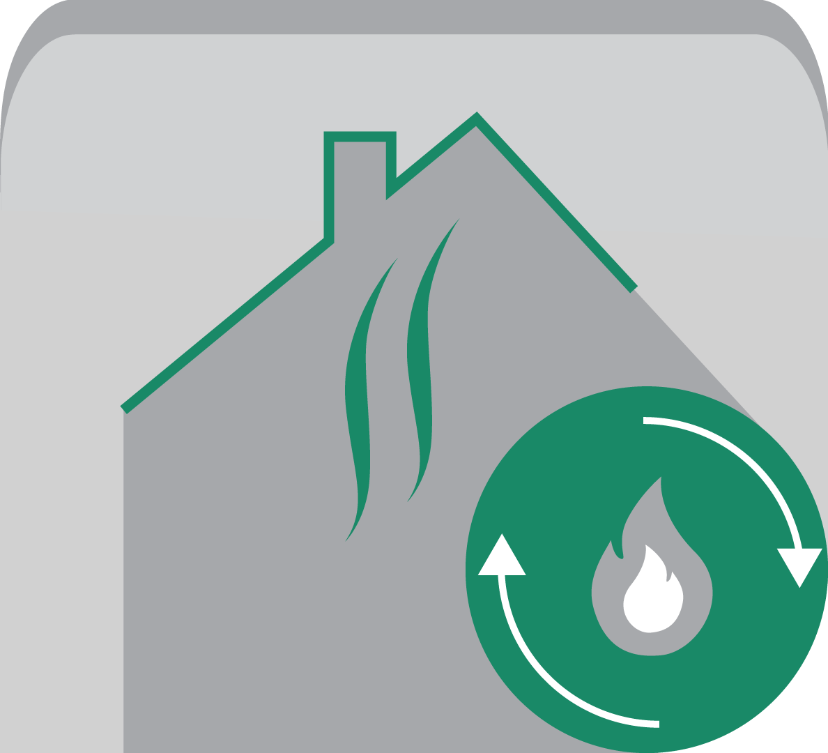 Heat recovery icon