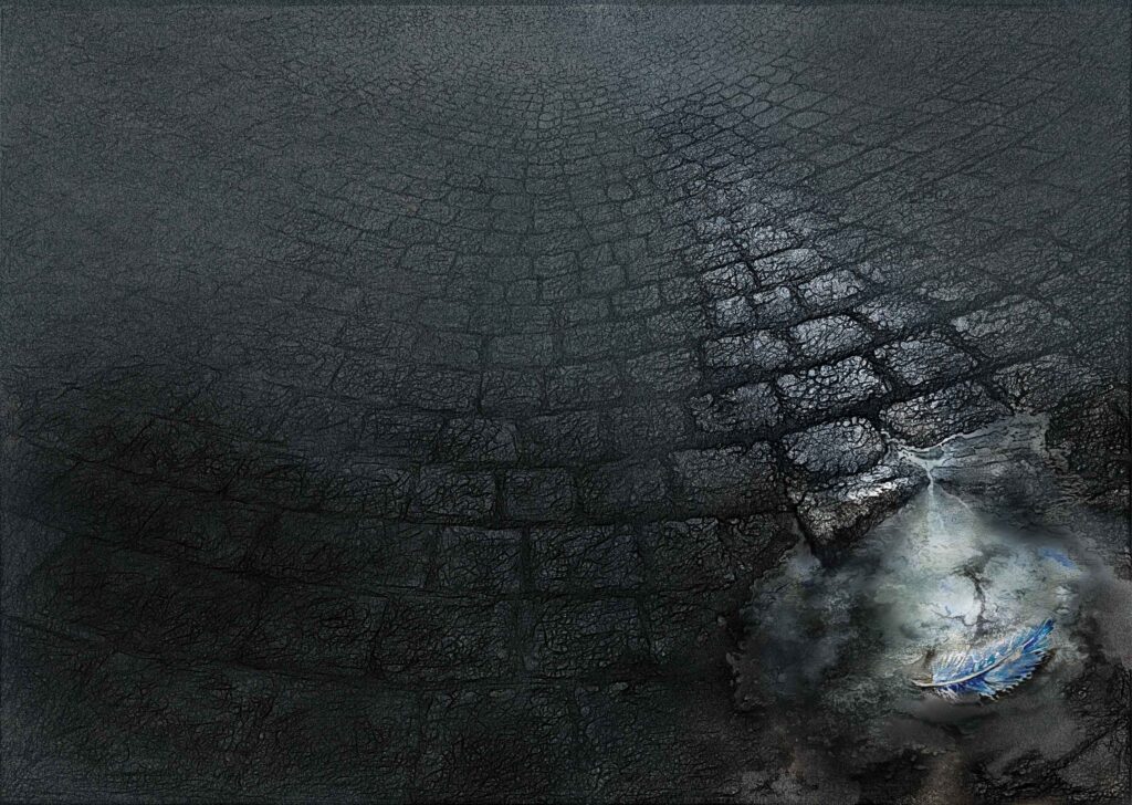 Through the crack cover